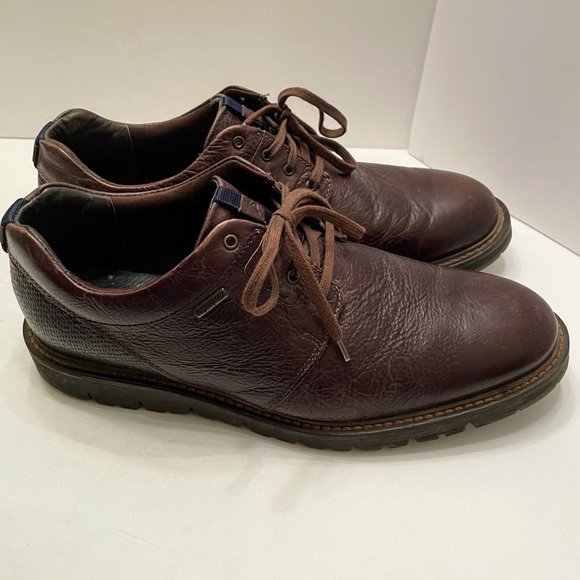 Josef Seibel Brown Leather TopDryTEX Comfort Lace Up Shoes main image 4